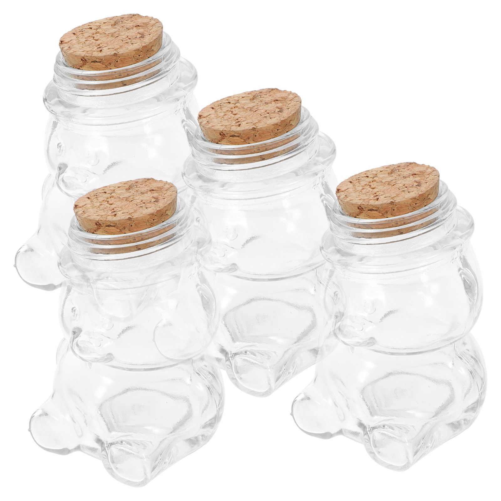طقم من 4 أوعية زجاجية شفافة مح - مراجعة Food Storage Airtight وسعره