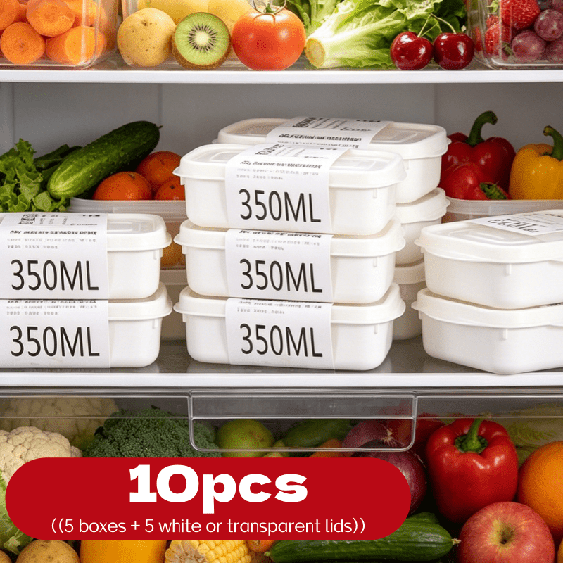 مجموعة من 10 قطع من صناديق تخز - مراجعة Food Storage Lunch Box وسعره