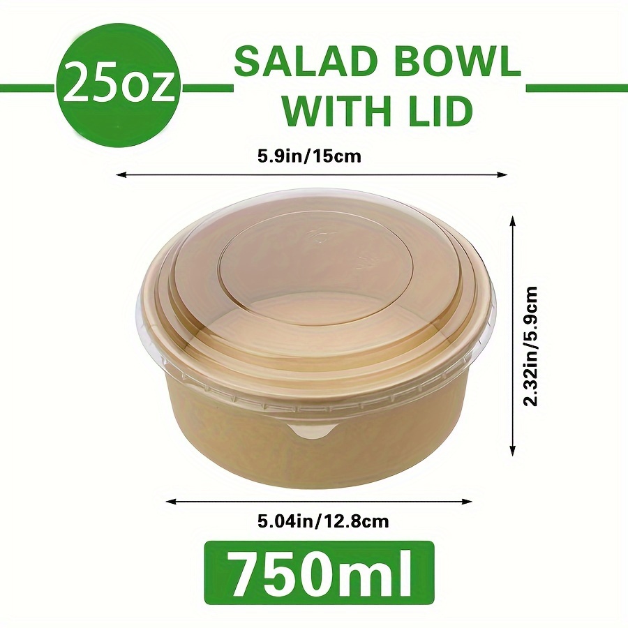 25 أونصة/750 مل 25/50 عبوة من  - مراجعة Food Storage Lunch Box وسعره