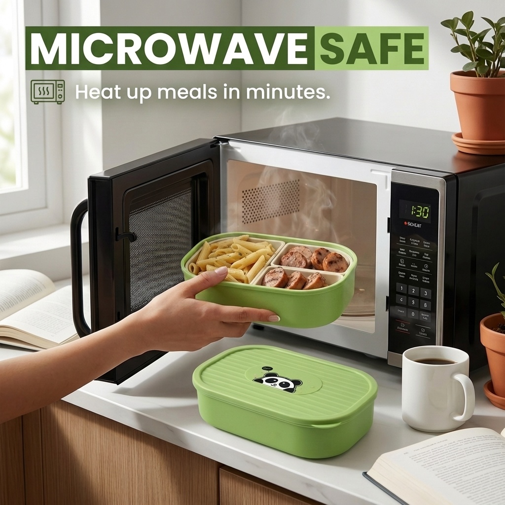 صندوق غداء بلاستيكي لطيف للأطف - مراجعة Food Storage Safety وسعره