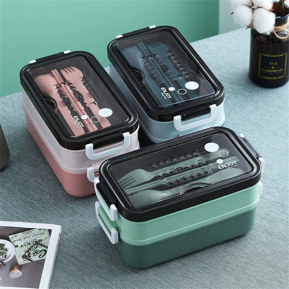 علبة غداء محمولة ذات طبقتين مع - مراجعة Food Storage Vault وسعره