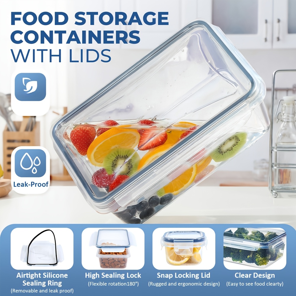 حاوية طعام محكمة الإغلاق مع غط - مراجعة Food Storage Lunch Box وسعره
